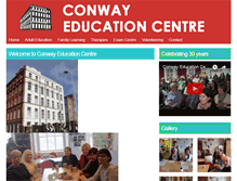 Tablet Screenshot of conwayeducation.org